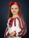 Візерунчаста сукня в національному стилі в червоному кольорі з рубашечної тканини для дівчаток та дівчин (gp-77-78), 26