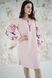 Рожева сукня Левада з вишивкою для жінок (PL-035-178-L), 42