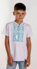 Вышитая футболка для мальчика (FM-6022), 152, хлопок