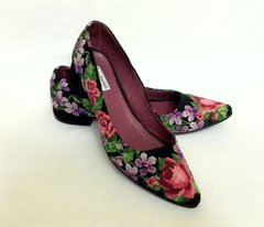 Стильные женские туфли-лодочки "Викторианские" (AM-1069), 36