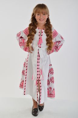 Вишите плаття для дівчинки "Розкіш 2" (PLd-120-150-L), 152