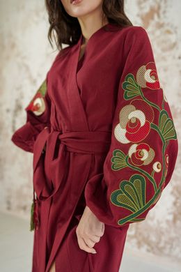 Вишите жіноче плаття Квіткова гілка (PL-029-094-L), 42