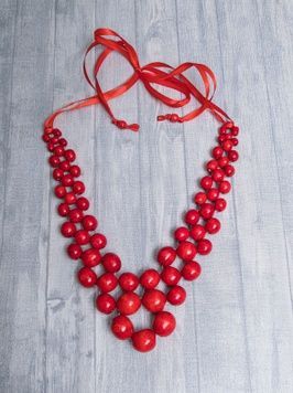 Червоні буси (OS-0325)