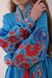 Вишите плаття голубого кольору для дівчинки "Колорит" (PLd-122-173-L), 152