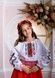 Вишиванка для дівчинки (OS-0161), 2 роки, домоткане полотно