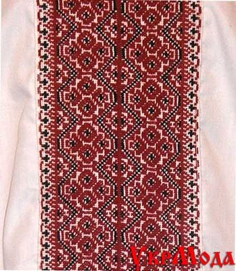 Вышитая сорочка мужская Покутская - ручная вышивка (GNM-00003), 42, бавовна