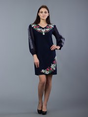 Сучасна жіноча вишита сукня (gpv-44-01), 40, льон, тіар