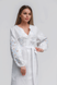 Жіноче вишите плаття White Трійця UKR-4183, XXL