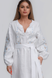 Жіноче вишите плаття White Трійця UKR-4183, XXL