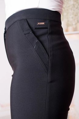 Модні брюки Віра чорного кольору для жінок (SZ-0084), 44