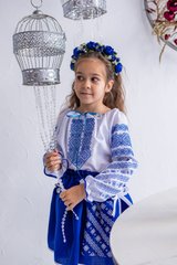 Вишитий костюм Гуцульський для дівчинки (OS-0369), 2 роки, габардин