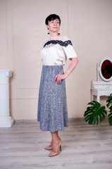 Женская юбка-клеш Тая софт №1 (SZ-7192), 50