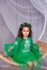 Вишите яскраве плаття Фея для дівчинки (OS-0003), 2 роки, габардин
