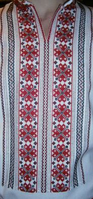 Сорочка мужская Подольская - ручная вышивка (GNM-00208), 42, хлопок