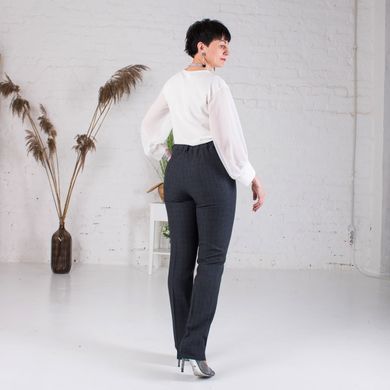 Жіночі сірі брюки Медіна (SZ-4823), 46