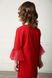 Вишите трикотажне плаття червоне для дівчинки Райдуга (PLd-150-123-Tr), 110, трикотаж