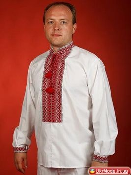 Вишиванка чоловіча (chs-01-16), 26, сорочкова тканина