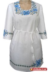 Женское современное вышитое платье "Очаровательная панна" (00287), 52
