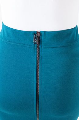 Повседневная юбка "Ирэн" из трикотажа Алекс бирюзового цвета для женщин (SZ-0223), 40