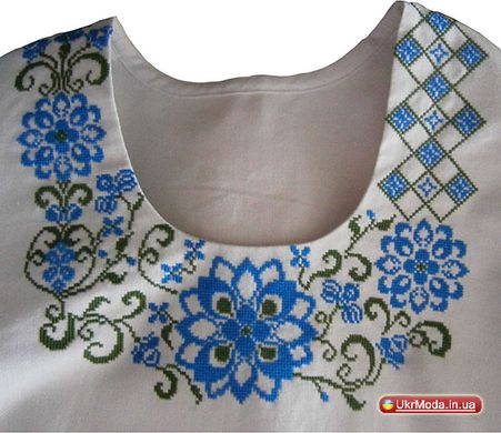 Женское современное вышитое платье "Очаровательная панна" (GNM-00287), 52, 52