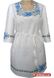 Женское современное вышитое платье "Очаровательная панна" (GNM-00287), 52, 52