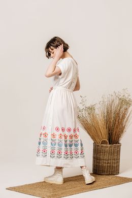 Сукня жіноча Чічка Ніжна (SVR-9006), 36, льон