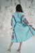 Бірюзова сукня Врода з вишивкою для жінок (PL-036-179-L), 42